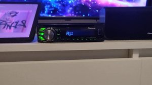Pioneer DEH-1600UBG с установленным Bluetooth модулем.