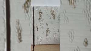Текстурные картины "Золотые соты", диптих