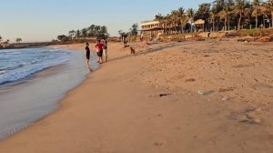 Рассвет в Махабалипурам. Идём искать старинный храм на берегу.