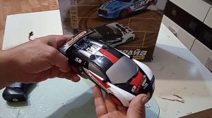 Обзор радиоуправляемой машинки для дрифта Bugatti Veyron. 1:24