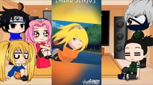 [🍡Реакция команды семь на Наруко 💖//+ Шикамару] [by Miko Senju]