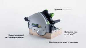 Погружная пила Festool TS 55 FEBQ