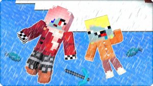 🥶 НАМ НЕ ВЫЖИТЬ на Ледяном острове в Майнкрафт Нубик
