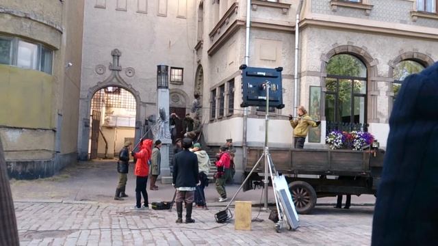 Съёмки т/ф "Трепалов и Кошелёк", реж. Э.Салаватов. смотреть онлайн