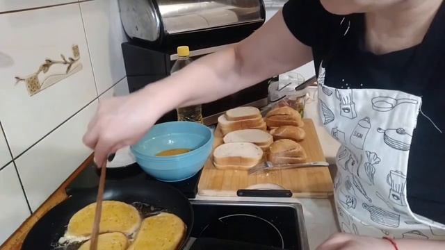 Гренки вкус из детства☺️ смотреть онлайн