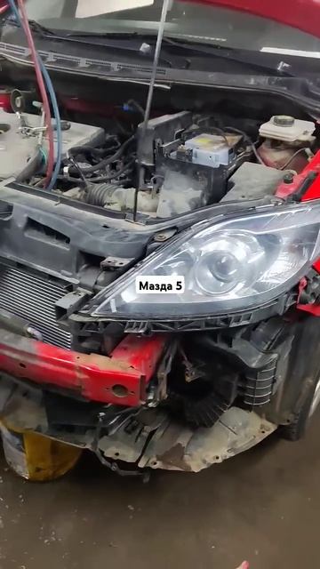 Замена радиатора кондиционера на мазду 5 ,это просто. смотреть онлайн