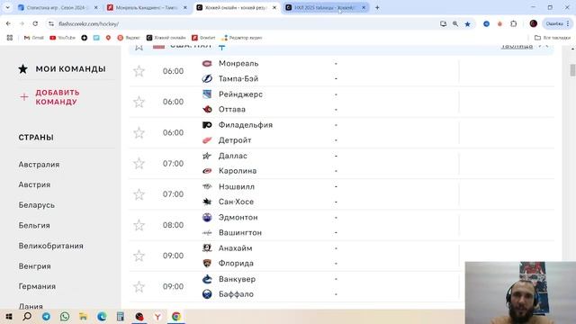 Прогноз на НХЛ. Эдмонтон Вашингтон, Монреаль Тампа-Бей смотреть онлайн