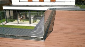 Ограждения из стекла триплекс террасы и лестницы - Перегородки GL GROUP