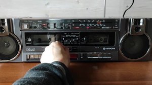 Hitachi TRK-W3W, после профилактики