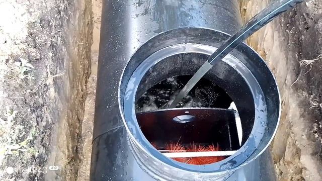 Самый длинный септик из линейки народных станций Диамант до 6 человек. Показываю монтаж септика