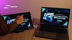 ОБЗОР СЕНСОРНОГО МОНИТОРА ZENTEK