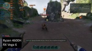 Avowed на слабом ноутбуке (RX Vega 6)