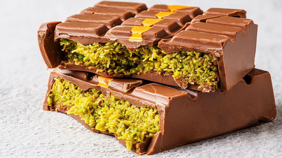 Оригинальный Рецепт знаменитого Дубайского ШОКОЛАДА...🍫😋    в описании ✍️