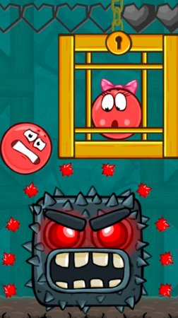 БОСС Подземные Ходы Красный шарик ред бол 4 прохождение мульт игры #13 #вселогично
