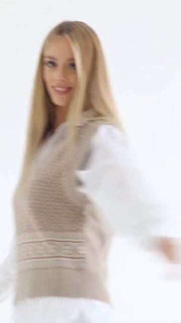 Обзор трикотажного жилета VAY 222-1688 смотреть онлайн