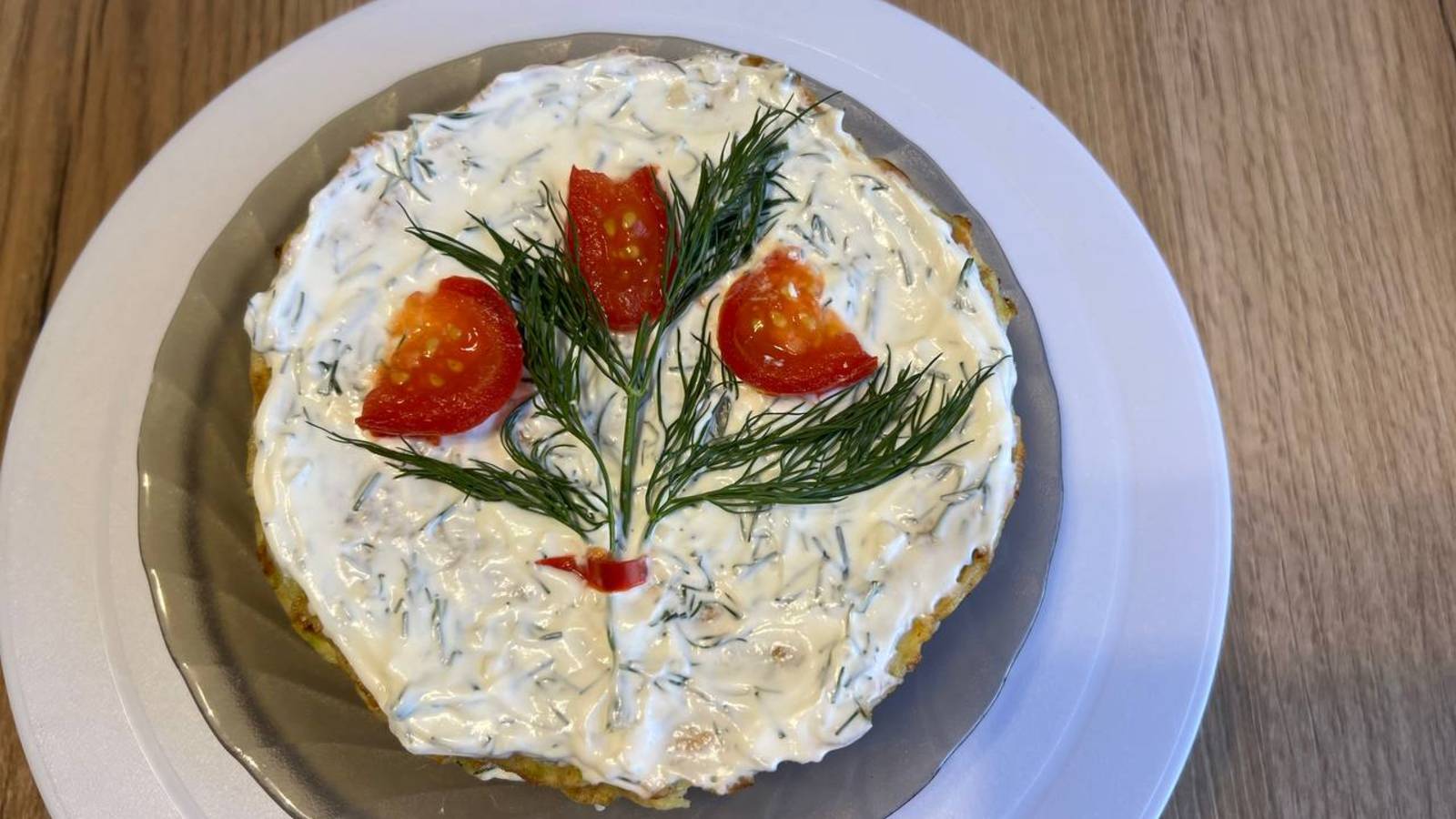 Торт из кабачков