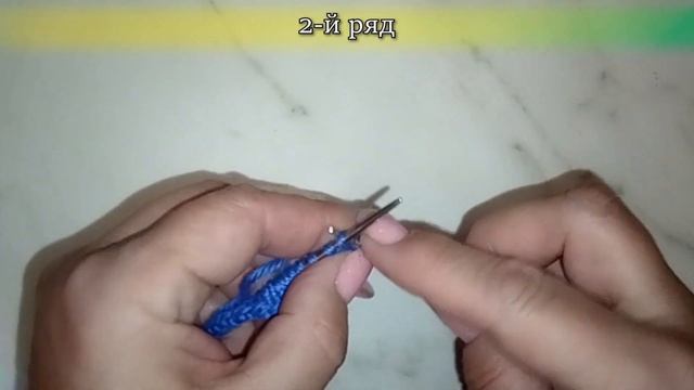 Английская Резинка для начинающих вязальщиц