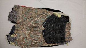 37191 Гавайки, 5пак, fiorati 1/4, секонд (extra) оптом