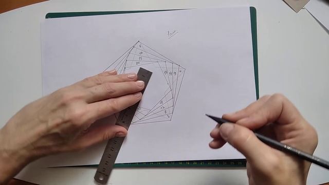 Айрис схема на основе пятиугольника смотреть онлайн