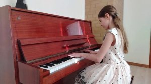Кудака Ксения, 3 класс, И. С. Бах Маленькая прелюдия, d-moll из I тетради