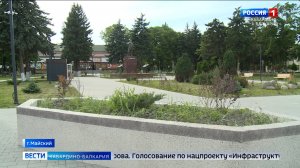 Жители Майского голосуют за благоустройства территорий