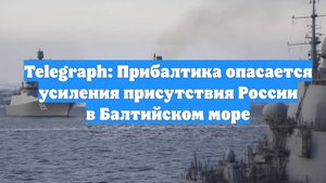 Telegraph: Прибалтика опасается усиления присутствия России в Балтийском море