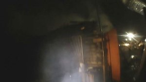 Пожар в Нижневартовске 14.09.2019 ДНТ Энергетик 2