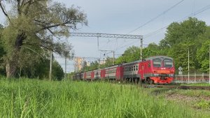 Электропоезд ЭД4М-0364, станция Новая Деревня