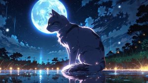 Лунный кот(Н.Ветлицкая) Synthwave версия(Suno ai)