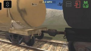 Маневровые работы в Train and rail yard simulator 1 часть