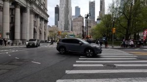 New York - Walking Financial District Manhattan - USA / 4К