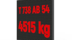 LED-табло для весов от компании "Профтабло"