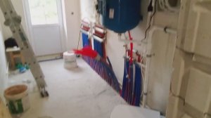 Котельная. Теплые полы, 2 водонагревателя.