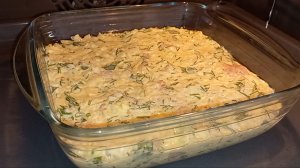 Накормите всю семью вкусно! ЗАПЕКАНКА НЕЖНАЯ с курицей в духовке.Просто и очень вкусно!