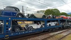 Перевозка очень дорогих и раритетных машин по железной дороге