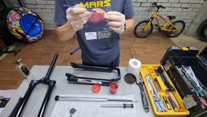 Нулевое ТО воздушной вилки GTMRK