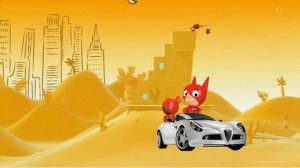 Самсам космические приключения - поездка на машине