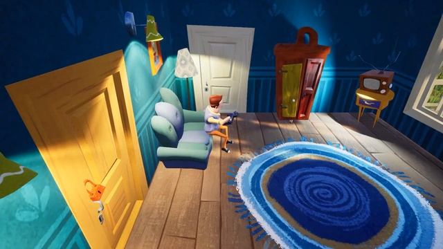 ПРИВЕТ СОСЕД ШОК КОНТЕНТ В ИГРЕ HELLO NEIGHBOR сосед хитрец т смотреть онлайн