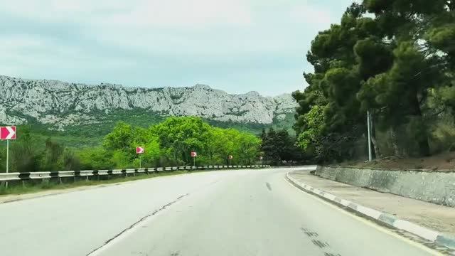 Дорога Алушта-Севастополь