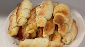 Творожные рогалики как в детстве.