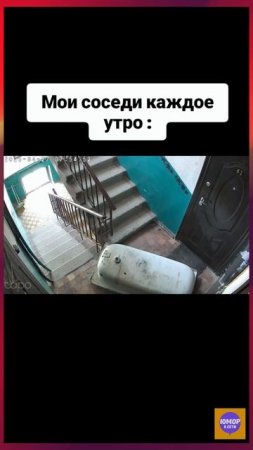 Соседи каждое утро 😂 #юмор #рофл #топ #смешнойшортс #тренды