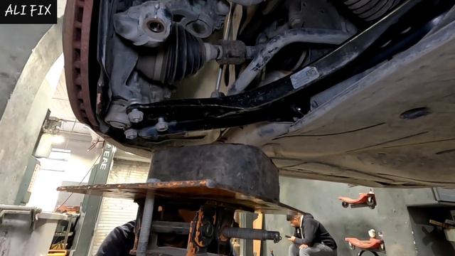 замена переднего рычага управления ... volkswagen jetta 2019-2024 (? смотреть онлайн