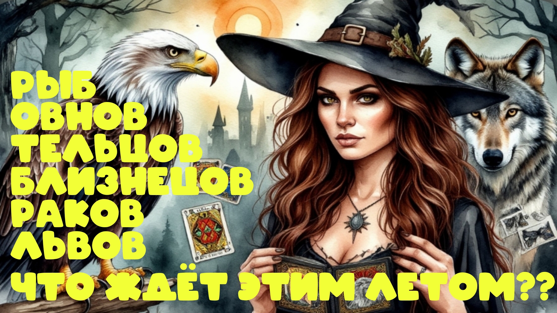 🌴☀️ПРОГНОЗ на Лето для РЫБ, ОВНОВ, ТЕЛЬЦОВ, БЛИЗНЕЦОВ, РАКОВ И ЛЬВОВ 💯🔥Что Ждёт⁉️ Таро расклад🔮г