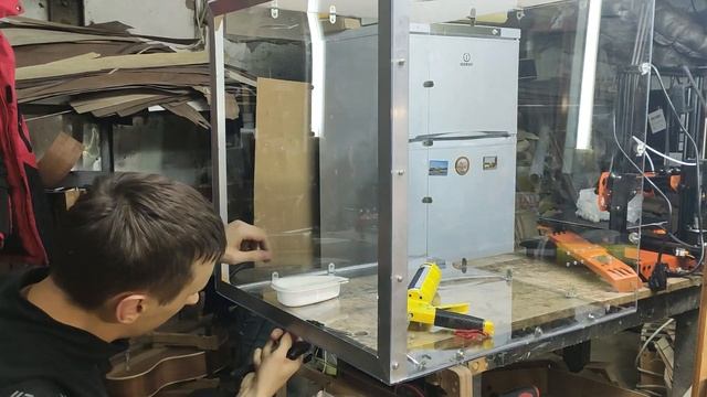 Сборка самодельного термобокса для 3D принтера смотреть онлайн
