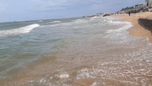 Пляж Наука. Город Каспийск.