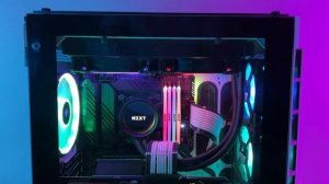 Игровой компьютер i9 10900f RTX3080ti Corsair 680X Цветной куб PC build