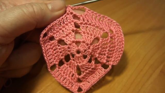 Треугольный мотив The triangular motif Crochet смотреть онлайн