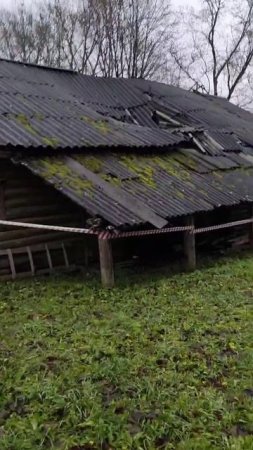 Хозяйственный двор в усадьбе Н.К. Рериха в Изваре