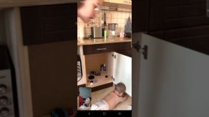 На видео связи с бабушкой Олей
