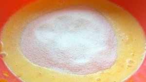 Апельсиновый манник с маком и вяленой клюквой